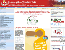 Tablet Screenshot of comunesantangeloinvado.it